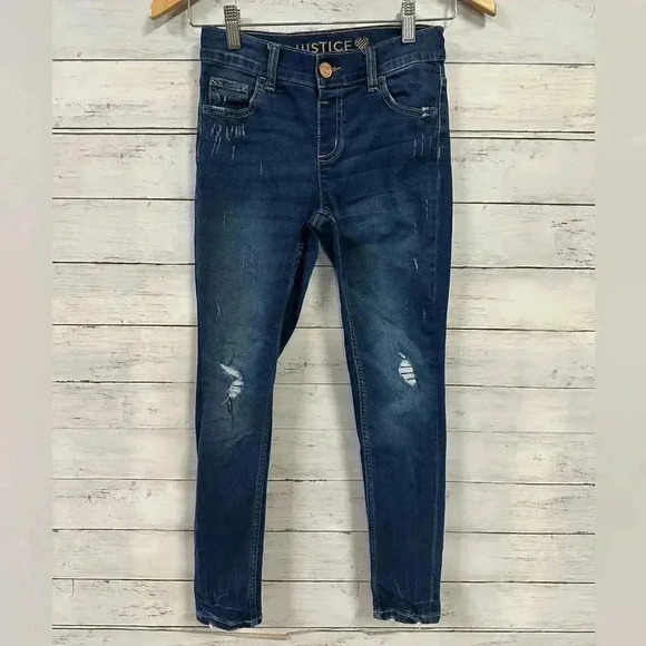 Justice Distressed Jeans - Picture 1 of 6